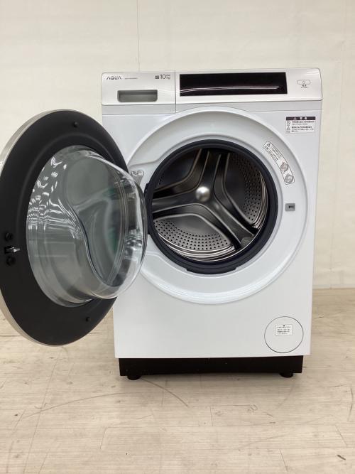 AQUA (アクア) ドラム式洗濯乾燥機 AQW-DM10R-L(W) 2025年製 洗剤ケース欠け有