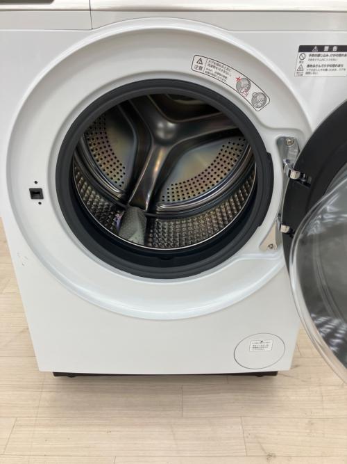 AQUA (アクア) ドラム式洗濯乾燥機 キズ有 10.0kg 5.0kg AQW-DM10R-R(W) 2024年製 取扱説明書付 クリーニング済 50Hz／60Hz