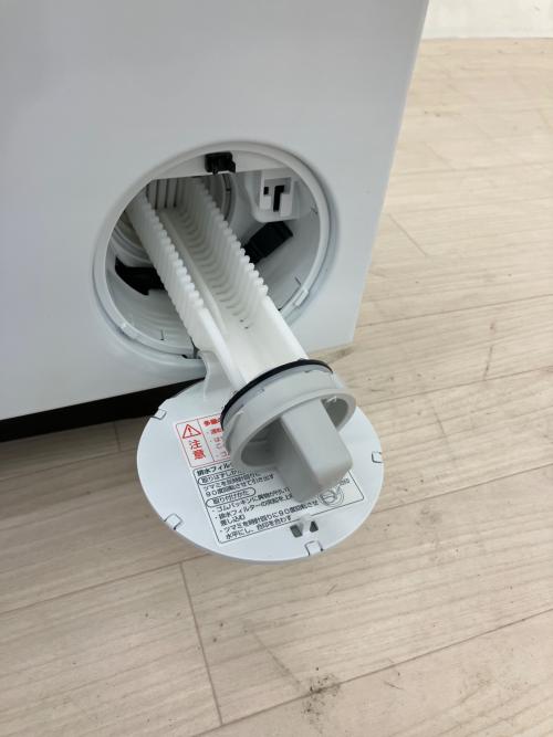 AQUA (アクア) ドラム式洗濯乾燥機 キズ有 10.0kg 5.0kg AQW-DM10R-R(W) 2024年製 取扱説明書付 クリーニング済 50Hz／60Hz