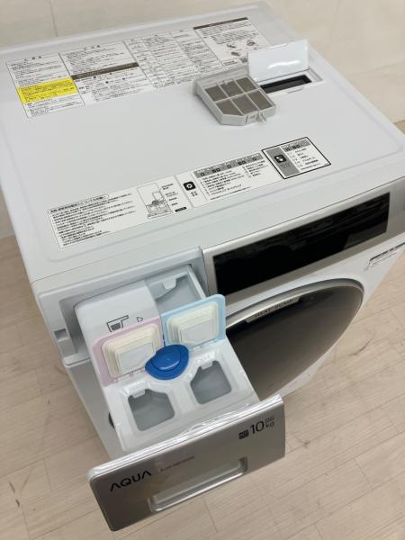 AQUA (アクア) ドラム式洗濯乾燥機 AQW-DM10R-R(W) 2025年製