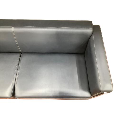 oliver (オリバー) 2人掛けソファー ブラック