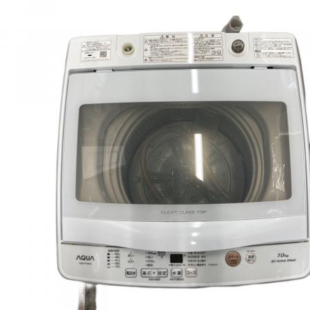 AQUA (アクア) 全自動洗濯機 7.0kg AWQ-B7M 2022年製 クリーニング済 AQUA (アクア) 全自動洗濯機 7.0kg AWQ-B7M 2022年製 クリーニング済