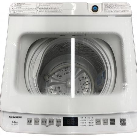 Hisense (ハイセンス) 全自動洗濯機 5.5kg HW-G55NJ1 2024年製