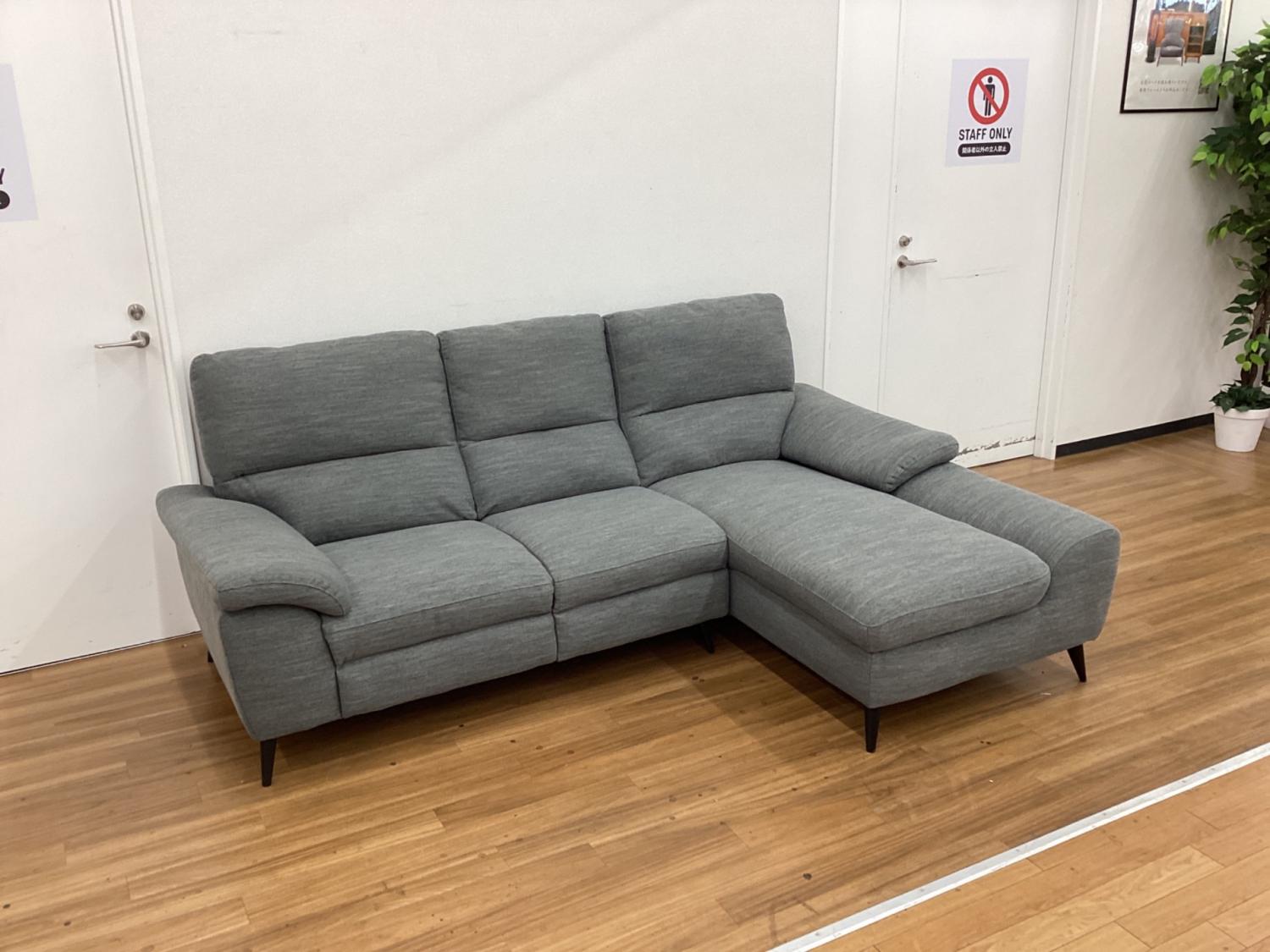 引き取り限定！！ニトリ カジュアルソファー グレー 引き取り限定！！ニトリ カジュアルソファー 割引 グレー コーナー