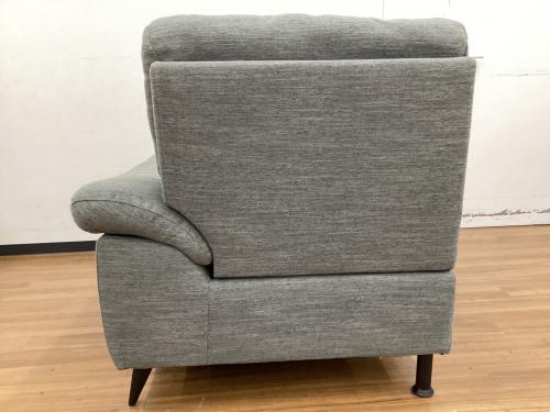 ニトリ カウチソファー グレー LB033LC ファブリック