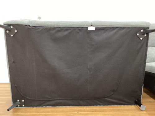 ニトリ カウチソファー グレー LB033LC ファブリック