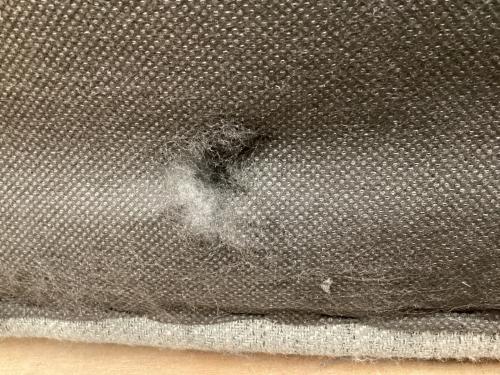 ニトリ カウチソファー グレー LB033LC ファブリック