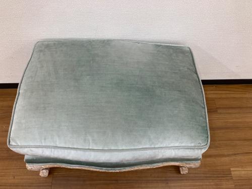 blanc d'voire(ブランディボワール) 1人掛けソファー 底裏地ヤブレあり