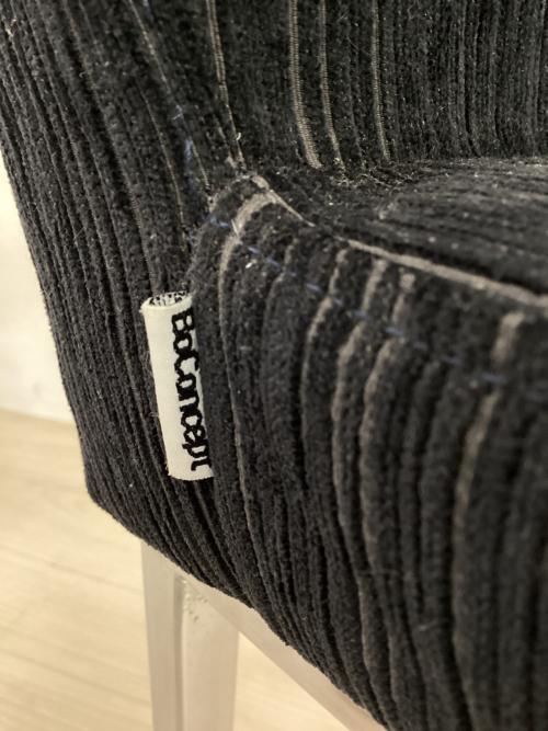 BoConcept (ボーコンセプト) ダイニングチェアー ブラック×シルバー