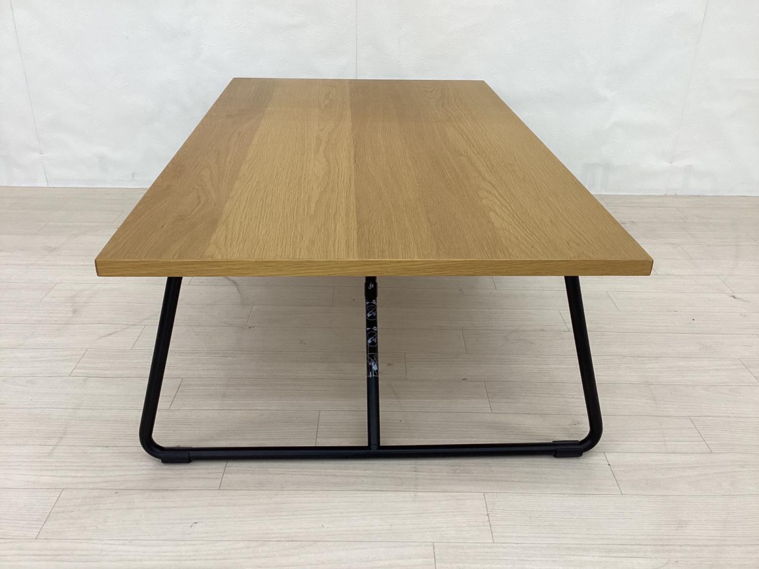 無印良品 (ムジルシリョウヒン) 折りたたみテーブル ナチュラル