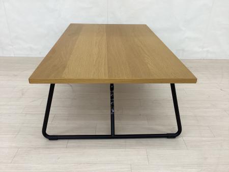 無印良品（廃盤品）楕円形ナチュラルウッド座卓 無印良品（廃盤品）楕円形ナチュラルウッド座卓 無印良品（廃盤