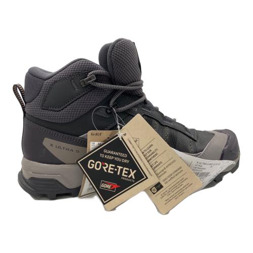 SALOMON (サロモン) X ULTRA 5 MID GORE-TEX ミドルカット トレッキングシューズ 477545 レディース SIZE 24.5cm グレー