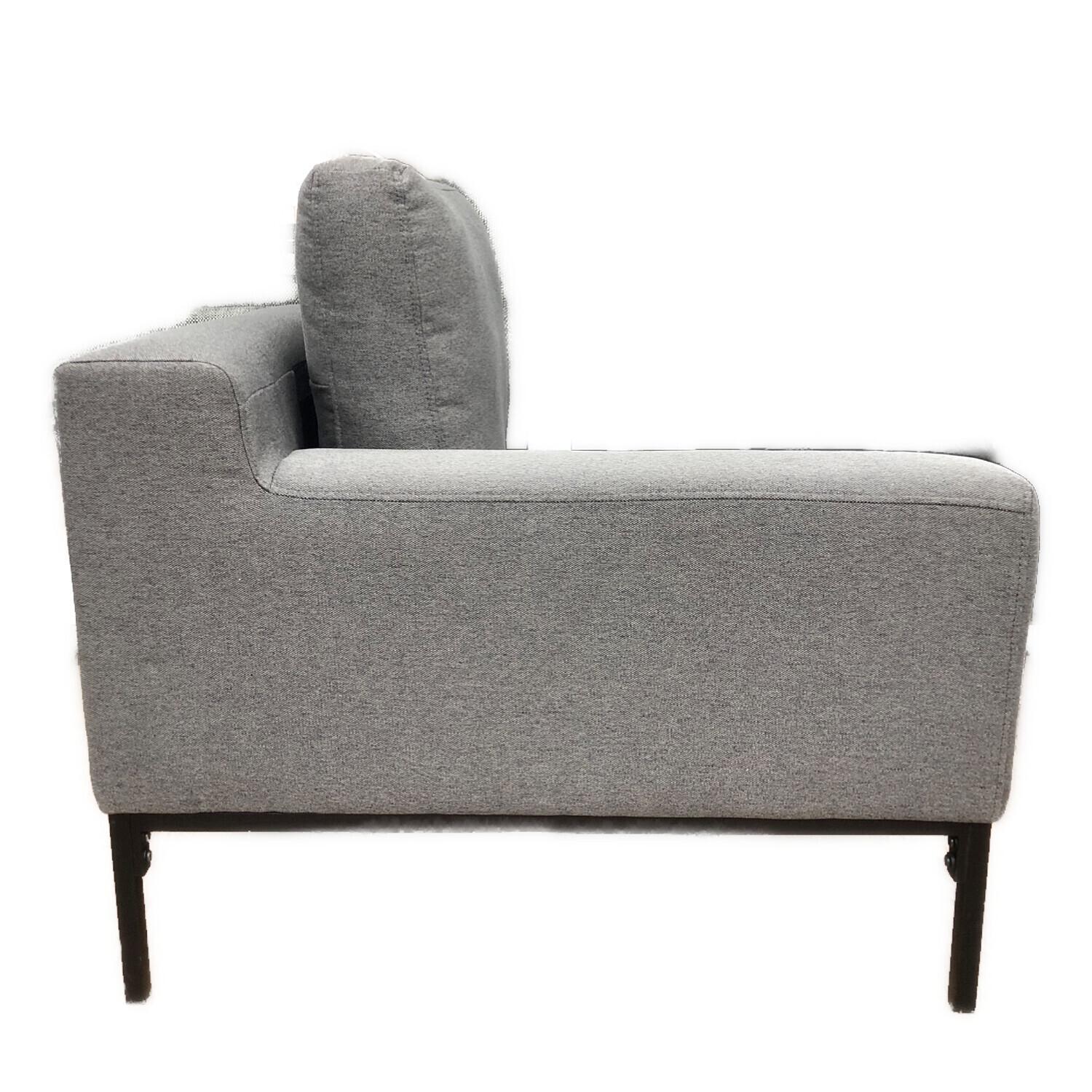 【LOWYA】グレー 2人掛けソファ 幅116～] 2人掛け 肉厚フロアソファ リクライニング | 【公式】LOWYA