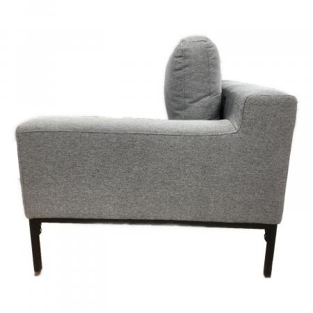 LOWYA (ロウヤ) 2人掛けソファー グレー オットマン付