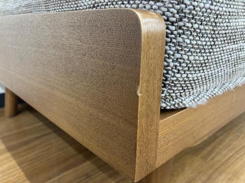 UNICO (ウニコ) 3人掛けソファー　ALBERO ベージュ　ウォールナット