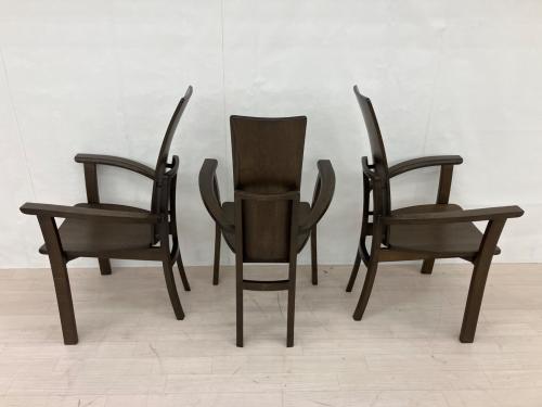 ダイニング７点セット ブラウン