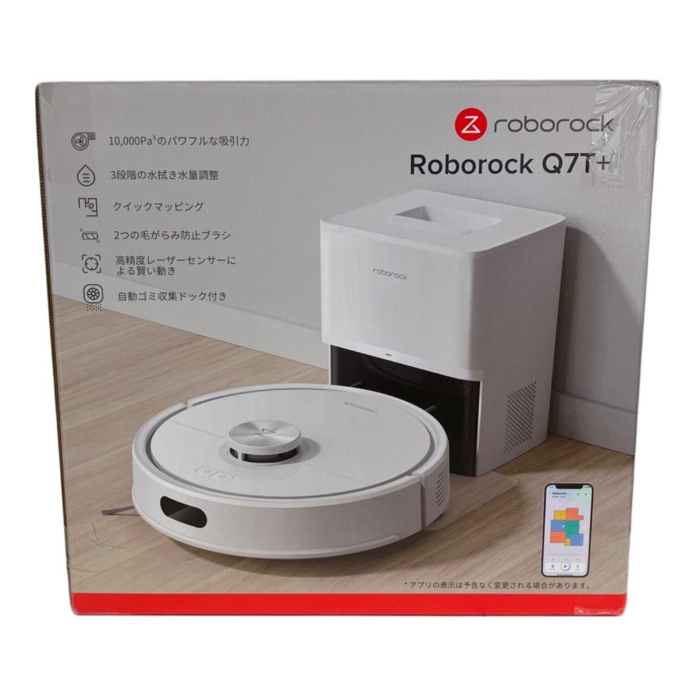 【未開封品】　ロボット掃除機　RoborockQ7T 新品未開封(保証書付き) Roborock史上、最もコンパクトなロボット掃除機「Q7T+」が、「家電批評 掃除機・クリーナー