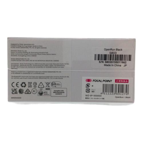 SHOKZ (ショックス) 骨伝導イヤホン SKZ-EP-000003