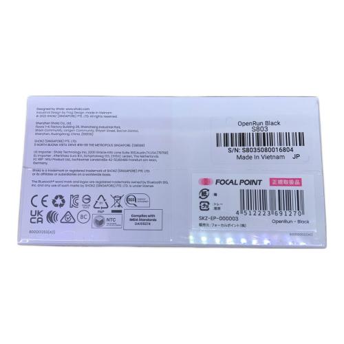 SHOKZ (ショックス) 骨伝導イヤホン SKZ-EP-000003