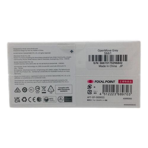 SHOKZ (ショックス) 骨伝導イヤホン AFT-EP-000022