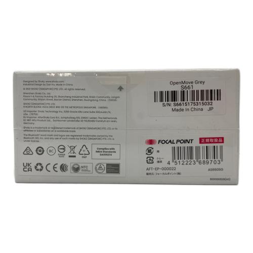 SHOKZ (ショックス) 骨伝導イヤホン AFT-EP-000022