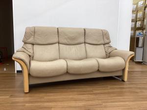 Ekornes (エコーネス) 3人掛けソファー アイボリー Eldorado