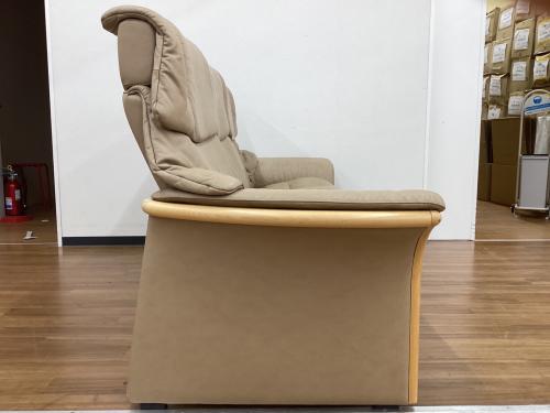 Ekornes (エコーネス) 3人掛けソファー アイボリー Eldorado