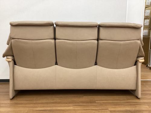 Ekornes (エコーネス) 3人掛けソファー アイボリー Eldorado