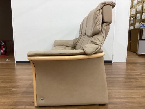 Ekornes (エコーネス) 3人掛けソファー アイボリー Eldorado