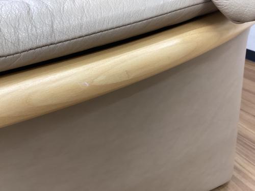 Ekornes (エコーネス) 3人掛けソファー アイボリー Eldorado