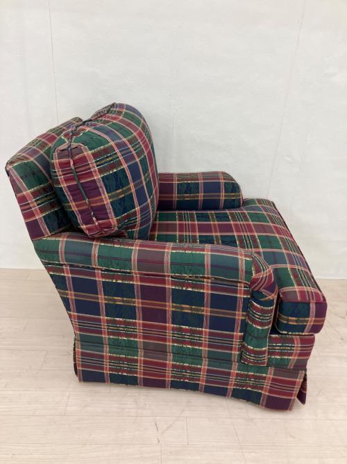 Thomasville (トーマスビル) 1人掛けソファー USクラシック ファブリック