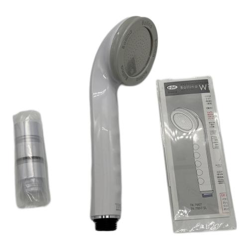 田中金属製作所 シャワーヘッド ボリーナ ワイド (ホワイト)TK-7007