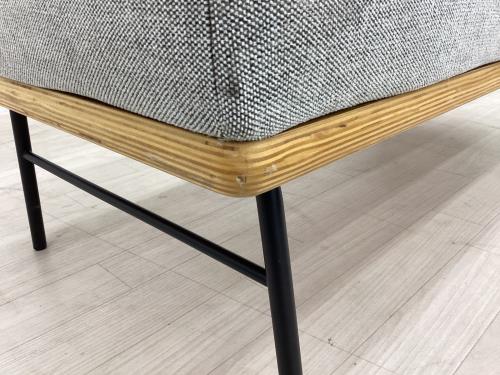 UNICO (ウニコ) ダイニングソファー グレー コーナータイプ FUNEAT