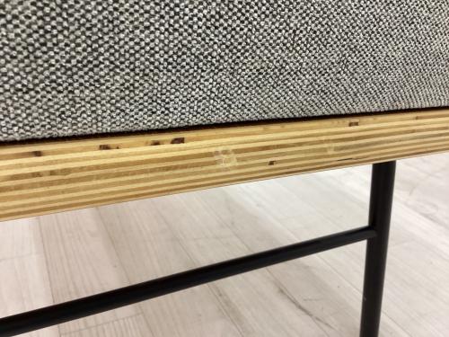 UNICO (ウニコ) ダイニングソファー グレー コーナータイプ FUNEAT