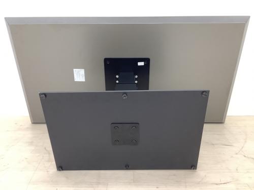 offer9(野中企画) ダイニングテーブル ホワイト×グレー 昇降式 P2198DT01 セラミック×ガラス天板