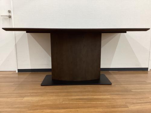 Moda en Casa (モーダエンカーサ) ダイニング5点セット brown oak / oyster piazza 160 table / banquet chair