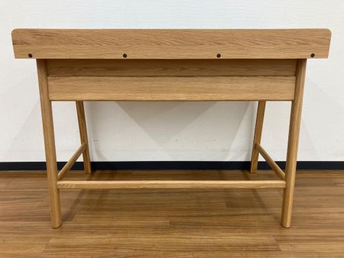 ACTUS (アクタス) THEO デスク リノリウム ペンボックス・トレー・ブックエンド付 オーク材 Says Who