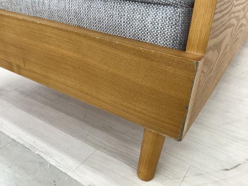 UNICO (ウニコ) 3人掛けソファー ブラウン×ベージュ ALBERO