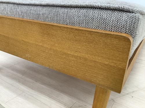 UNICO (ウニコ) 3人掛けソファー ブラウン×ベージュ ALBERO