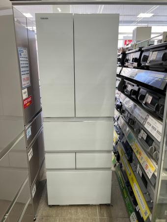 TOSHIBA (トウシバ) 6ドア冷蔵庫 GR-V510FZS 2023年製 507L
