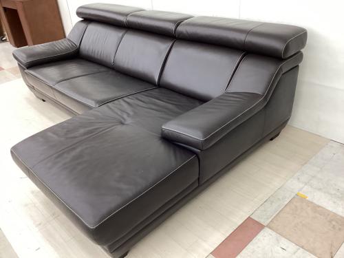 karimoku (カリモク) カウチソファー ブラック ZU53