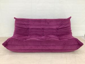 ligne roset (リーンロゼ) 3人掛けソファー パープル