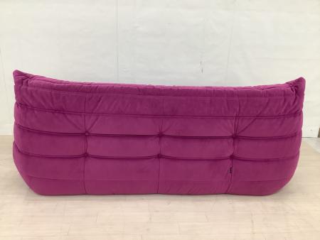 ligne roset (リーンロゼ) 3人掛けソファー パープル｜トレファクONLINE