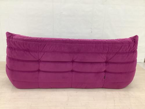 ligne roset (リーンロゼ) 3人掛けソファー パープル