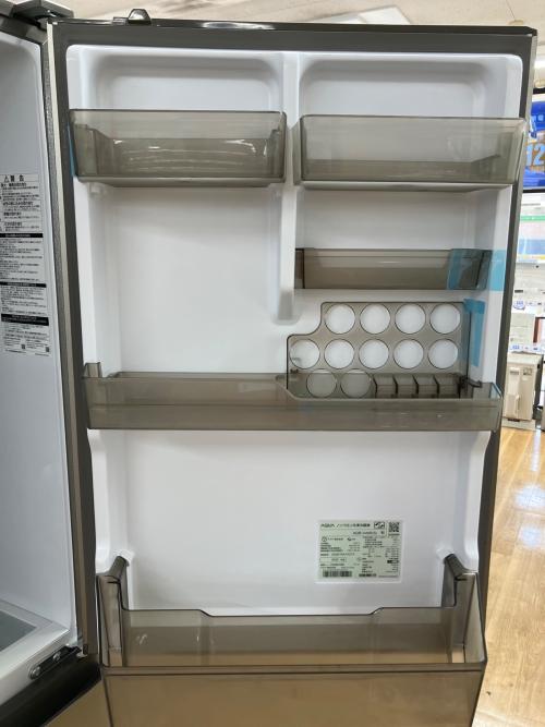 AQUA (アクア) 4ドア冷蔵庫 AQR-V46R 2025年製 自動製氷／急速冷凍／急速製氷 458L