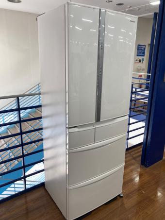Panasonic (パナソニック) 6ドア冷蔵庫 NR-FVF45S1-W 2024年製 451L