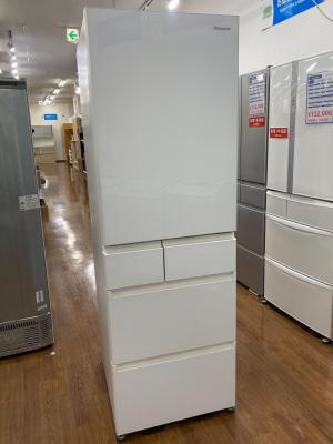 Panasonic (パナソニック) 5ドア冷蔵庫 NR-E459PX-W 2023年製 450L