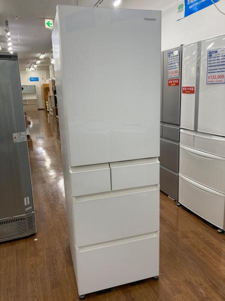 Panasonic (パナソニック) 5ドア冷蔵庫 NR-E459PX-W 2023年製 450L