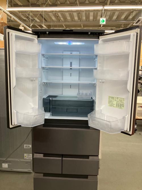 SHARP (シャープ) 5ドア冷蔵庫 SJ-MF46J-H 2022年製 457L