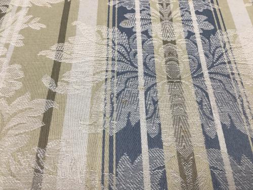 Thomasville (トーマスビル) 2人掛けソファー ホワイト×ブルー